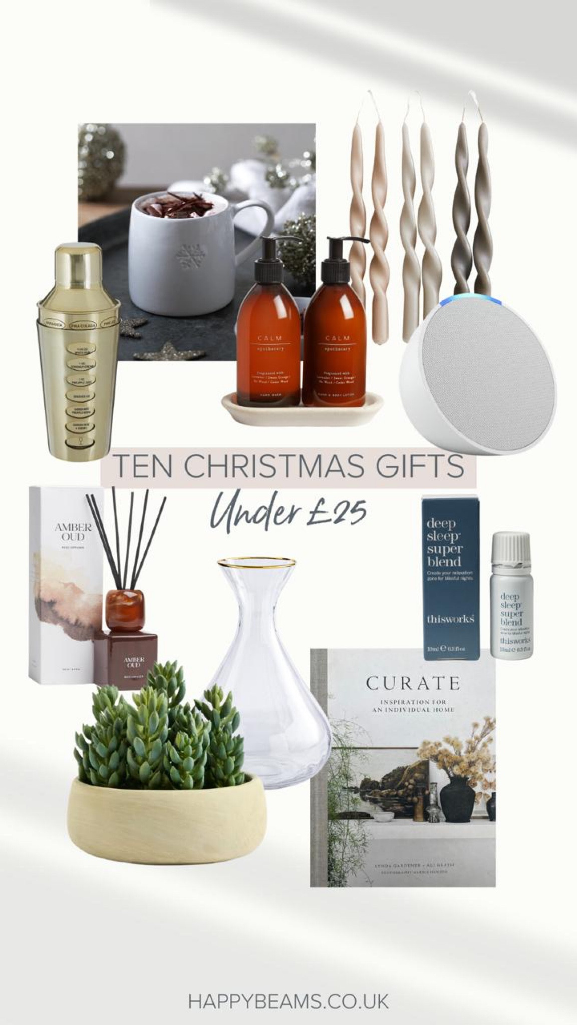 Ten Christmas Gifts Under £25

#LTKhome #LTKgiftguide #LTKuk