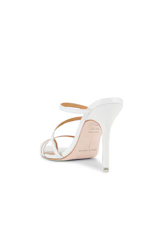 BLACK SUEDE STUDIO Cindy Sandal in White Leather from Revolve.com | Revolve Clothing (Global)