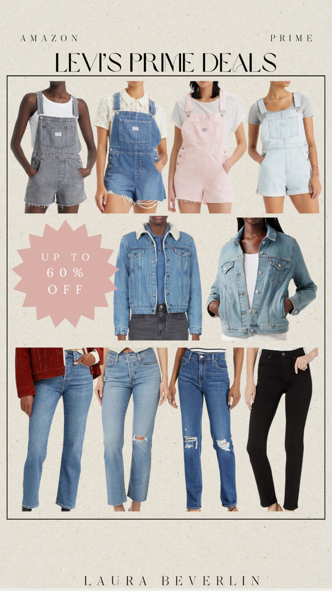 Shop these Amazing Prime Deals! 

#LauraBeverlin #AmazonPrime #Levi’s #Fashion 

#LTKStyleTip #LTKFindsUnder100 #LTKSaleAlert