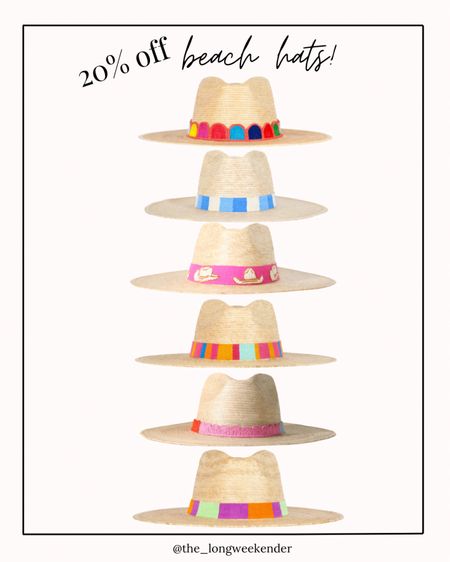 20% off my favorite wide brim hats with code MD20! 

Beach hat, sunshine Tienda, hat, wide brim hat, summer outfit 

#LTKSaleAlert #LTKStyleTip #LTKSwim