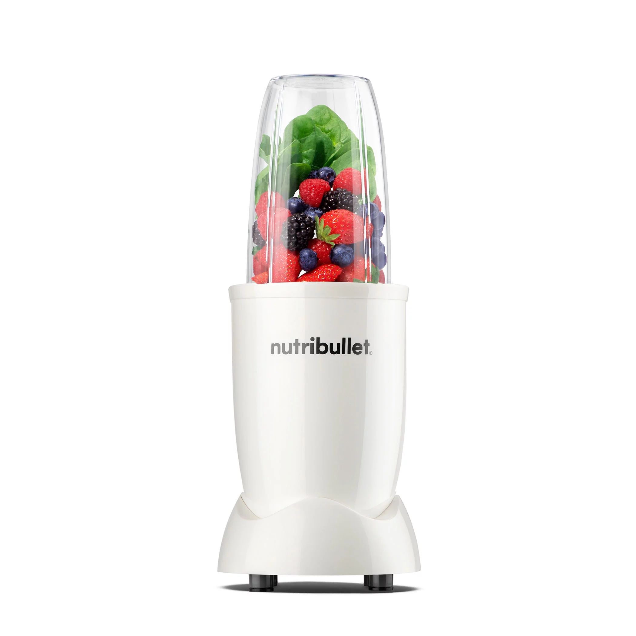 nutribullet® 500 Watt Personal Blender 24 oz. 3pc, Gloss White - Walmart.com | Walmart (US)