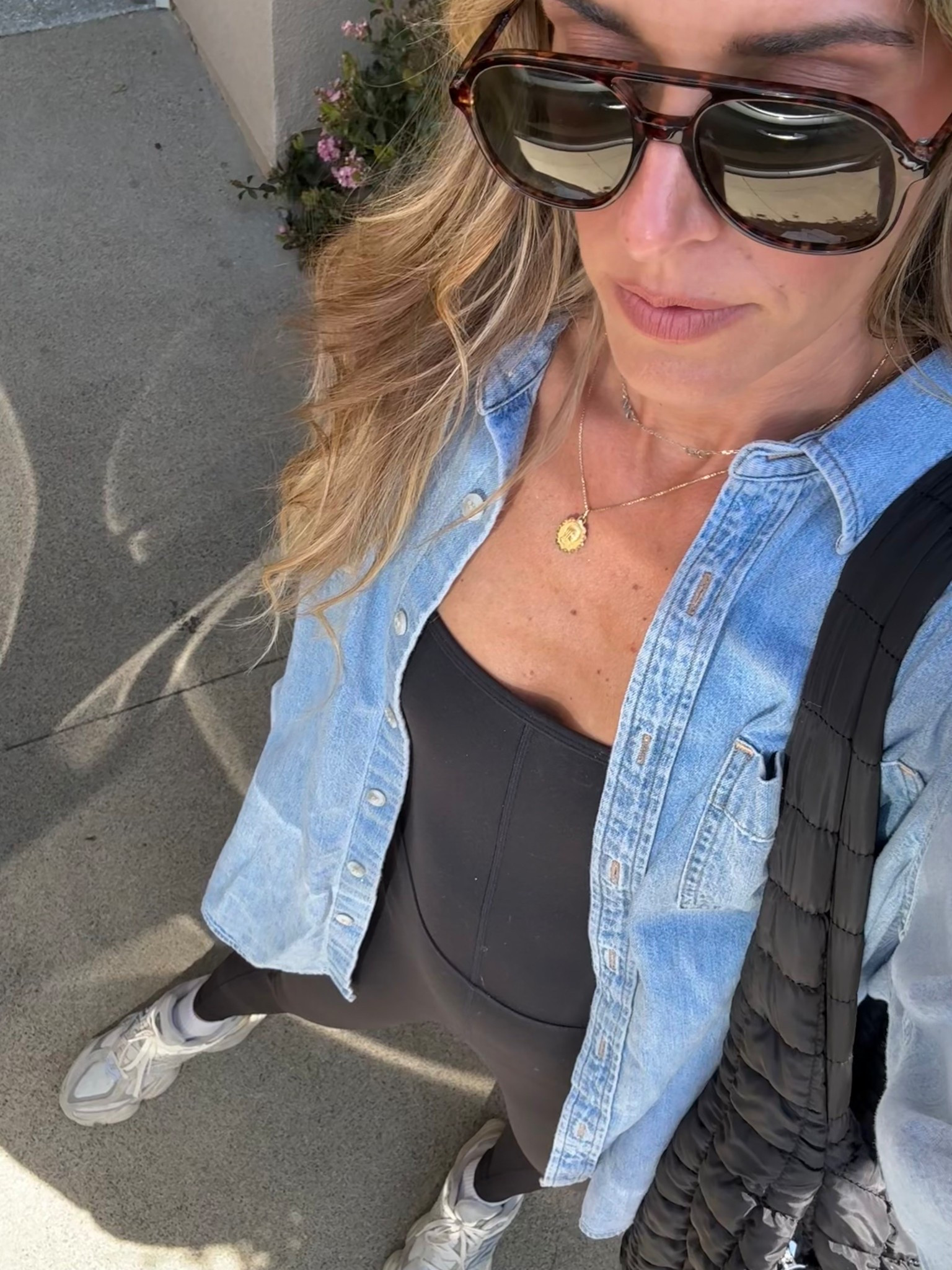 OOTD Inspo for a mom on the go that still wants to feel out together 💕 I’ve been living in my Aritzia jumpsuit, this is another way I styled and wore it. I’m wearing the size small. 

Aritzia, black jumpsuit, onesie outfits, comfy everyday outfits, school dropoff outfits, comfy everyday outfits, mom style, mom outfits, running errands outfits, daytime casual outfits 

#LTKmomlife #LTKootd #LTKSaleAlert