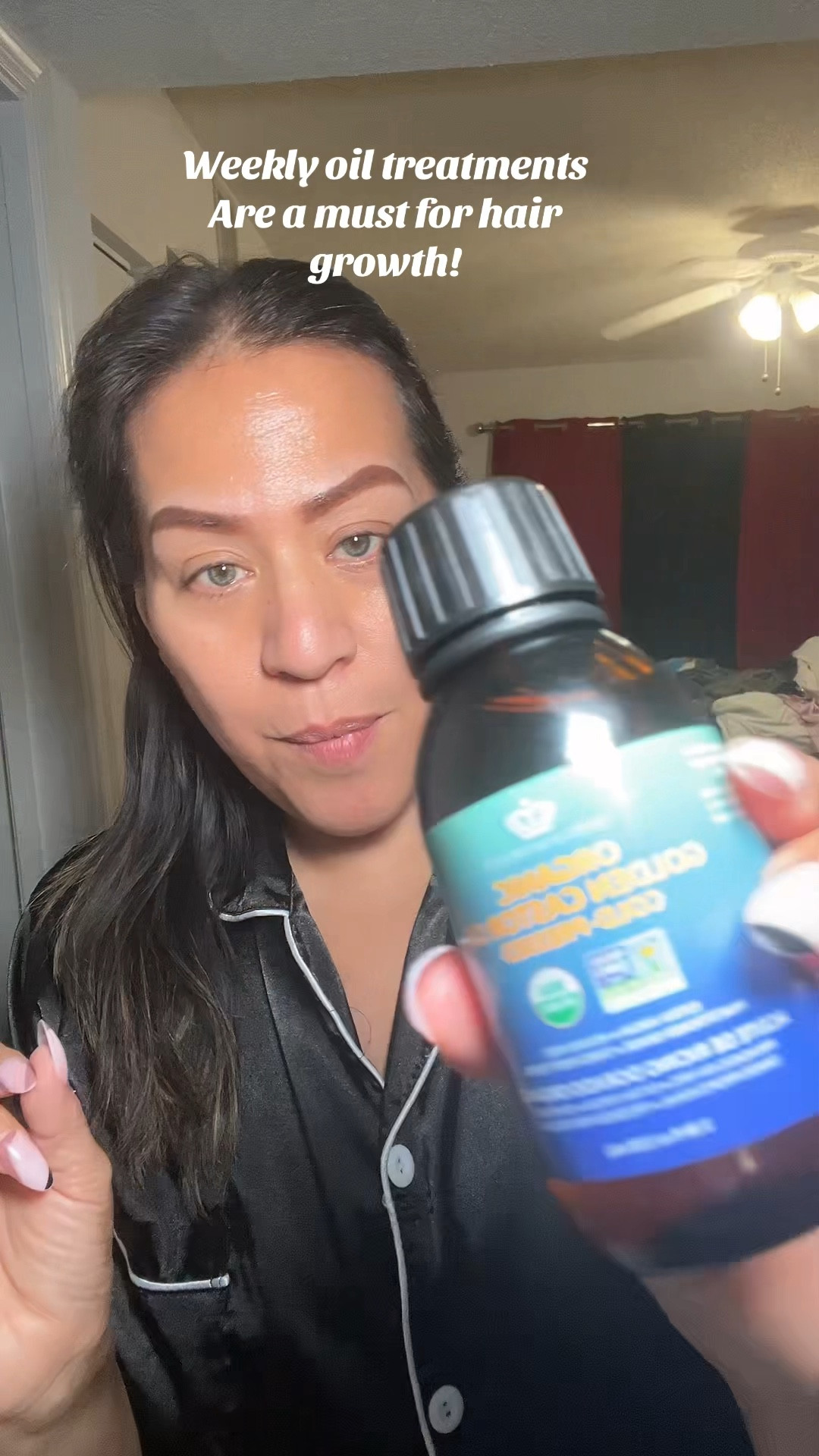 Weekly oil treatments with castor oil or any good clean oil is a must for hair growth!

#LTKBeauty #LTKU #LTKOver40