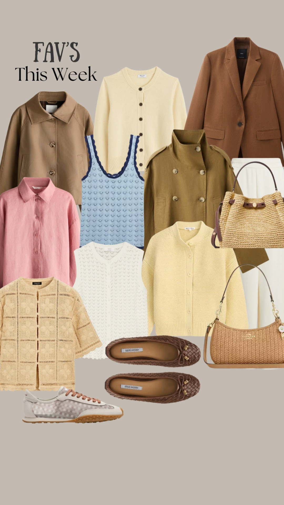 Favorites of the Week!! 
Easy, effortless pieces you can wear on repeat!! 

#SpringFavorites

#LTKSeasonal #LTKootd