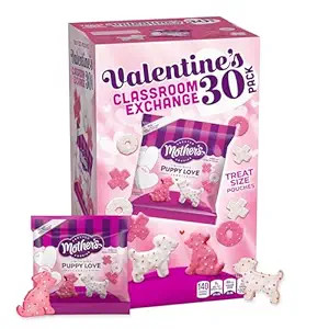 MOTHER'S Limited Batch Puppy Love Frosted Cookies 30 count box of 0.5oz bags, Valentine's Classro... | Amazon (US)