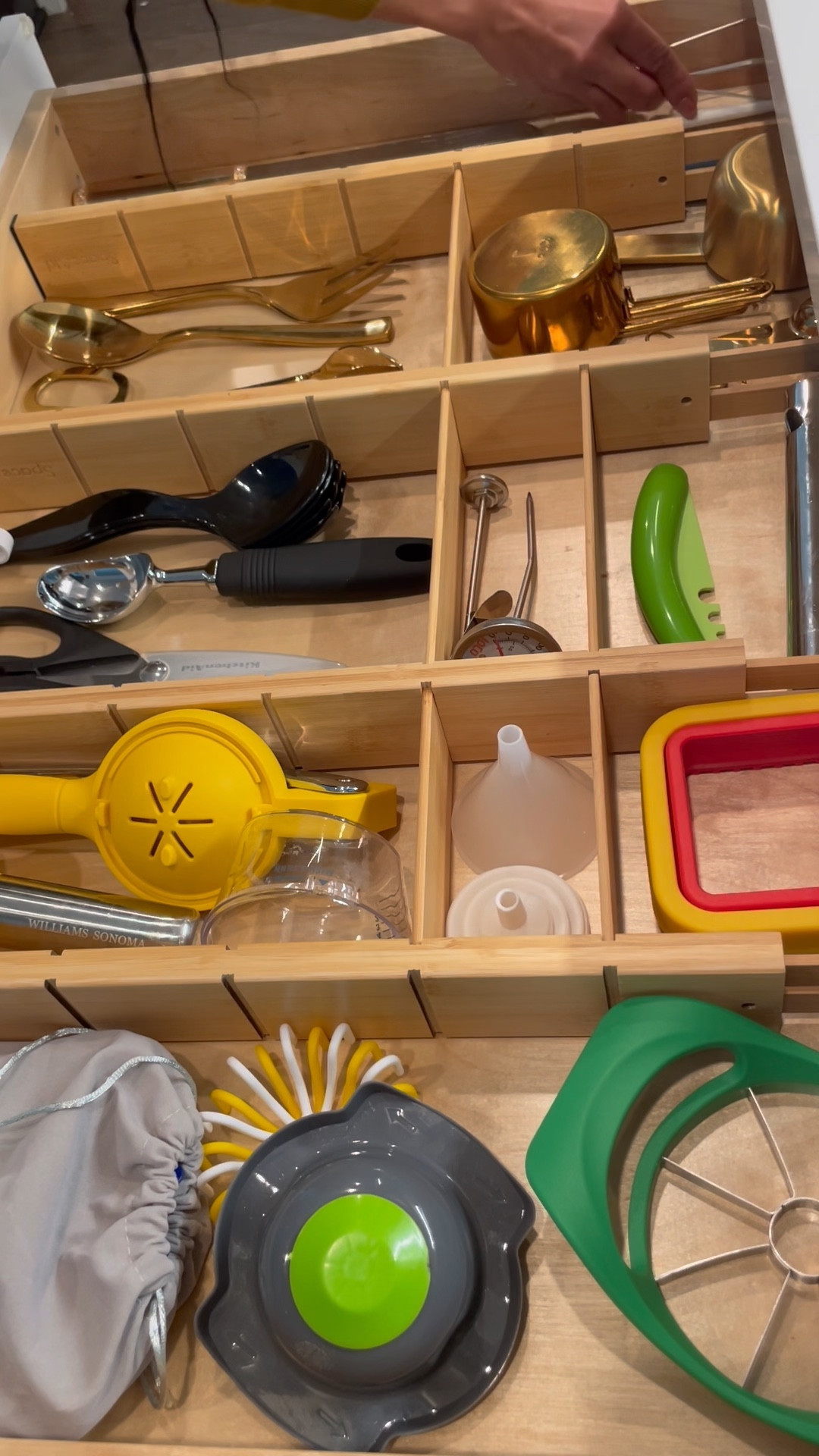 Have a drawer you need to organize? Check out these bamboo dividers from SpaceAid. BUT FIRST FOLLOW @homewithmrshomebody 👈🏽.

These bamboo drawer dividers are just what I needed to organize my kitchen drawer. They were easy to setup, and are very sturdy. I also love that I have the flexibility to customize using the inserts. Those came in handy in this project, especially with the varying sizes of utensils.  

These dividers are available on  my Amazon store and are normally $39.98 but right now for Prime members  you can purchase them on sale for under $25! These are a great alternative to clear bins and as you can see, they look fantastic! So don’t miss out on the opportunity to purchase at this price! 

Do you need to organize your drawers? What’s holding you back? Share in the comments below. 

Don’t forget to like, save and share. 

#LTKhome #LTKGiftGuide #LTKfamily