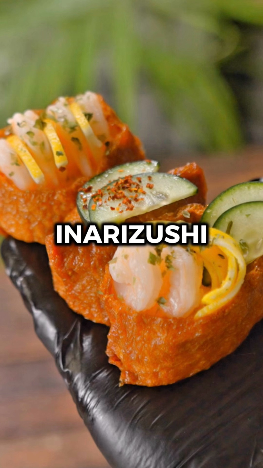 👉 Comment "YUM" and I'll DM you the link to the ingredients I used on Amazon 🙌

This is a super nostalgic one for me. Inarizushi is a common snack you'll find in Japanese convenience stores, and as a kid, my mom would always pick up a few containers in Japantown when we went grocery shopping. I would absolutely devour them 😋

These are fancy versions though. Typically when you get them at the store, it's just seasoned rice and aburaage. But once you start topping them with shrimp, egg strips, thin lemon slices, and a sprinkle of nori or gochugaru, it takes them to a whole different level. Plus they're SO easy to put together.

Would you try it? Let me know in the comments what you think if you do! 🙌

INGREDIENTS
8 aburaage (fried tofu pouches)
2 instant rice cups (14 oz)
1 tsp sesame oil
1 tsp roasted sesame seeds
1 egg
1 lemon
1 cucumber
1/2 cup salad style shrimp (the tiny ones)
nori flakes (to taste)
gochugaru (to taste)

INSTRUCTIONS
1️⃣ Microwave your rice cups (or cook rice in a rice cooker if you're not lazy like me). Transfer to a medium mixing bowl and mix in the sesame oil and sesame seeds. Set aside.
2️⃣ Beat the egg in a small bowl, then pour it into a lightly oiled pan over medium low heat in a thin layer across the bottom. Let it cook through, transfer to a cutting board, and slice into long thin strips.
3️⃣ Open your can of aburaage, drain them, and set aside.
4️⃣ Carefully open each pouch and fill them about 2/3 of the way with rice.
5️⃣ You can eat them just like that, or get fancy and decorate them however you want. Two combos I like are alternating shrimp with thinly sliced lemon quarters and a sprinkle of nori flakes, or sliced cucumber with egg strips, shrimp, and either nori flakes or gochugaru for a little kick. If you like ikura or tobiko, those go great too. Go crazy!
6️⃣ Enjoy!

#LTKHome #LTKfoodie