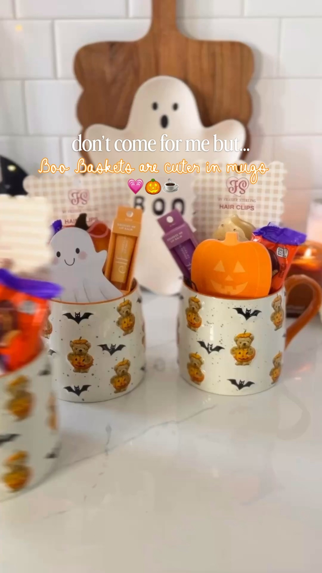 Cutest Boo basket in a mug idea for Halloween. Halloween gifts. Halloween gift ideas. Target Halloween. Pumpkin bear. Target fall hair clips. Fall gift idea. Boo basket ideas.

#LTKSeasonal #LTKfoodie #LTKHome