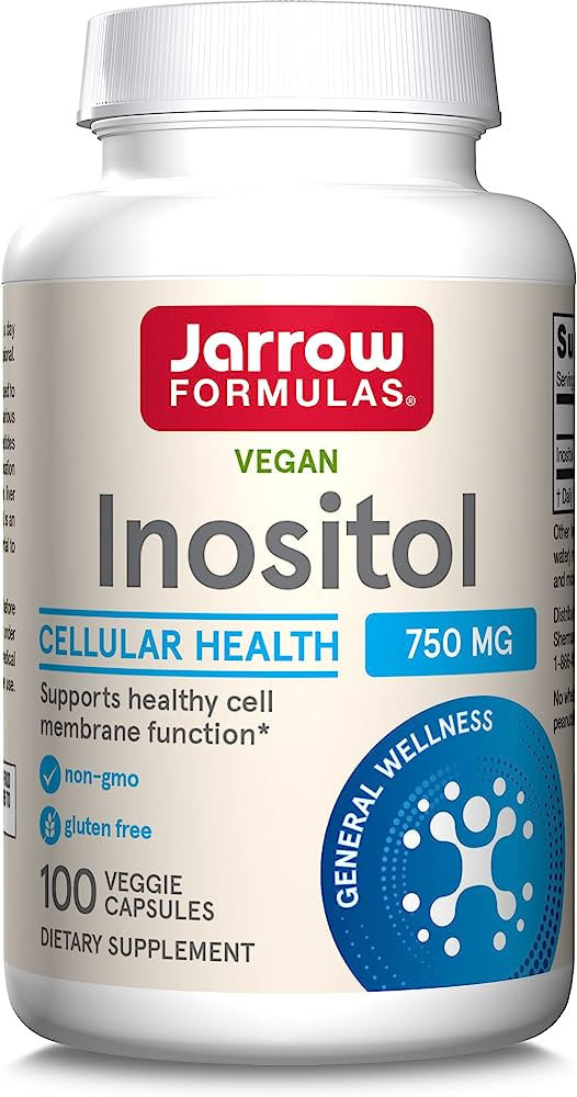 Jarrow Formulas Inositol 750 mg - 100 Veggie Capsules - Liver Support Dietary Supplement for Men ... | Amazon (US)