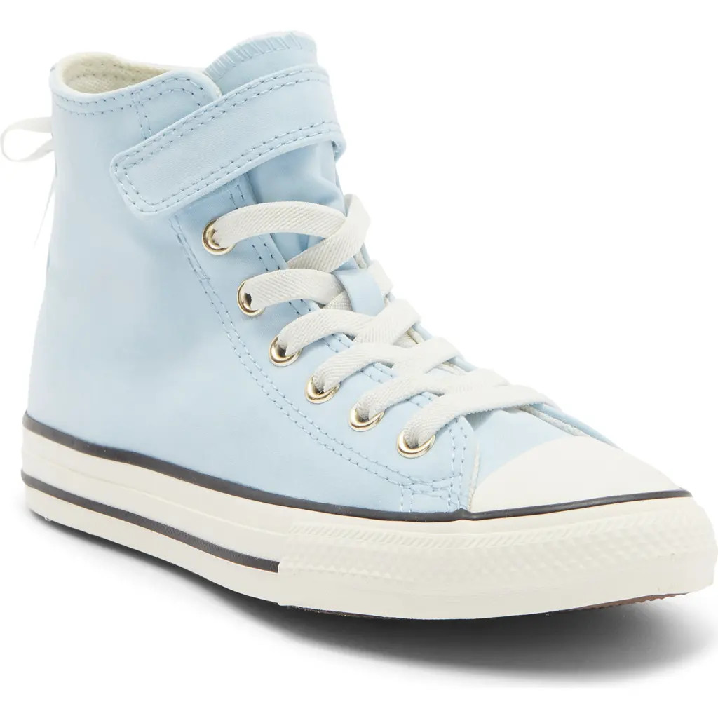 Converse Kids' Chuck Taylor All Star 1V High Top Sneaker in Clear Skies/white/black at Nordstrom | Nordstrom