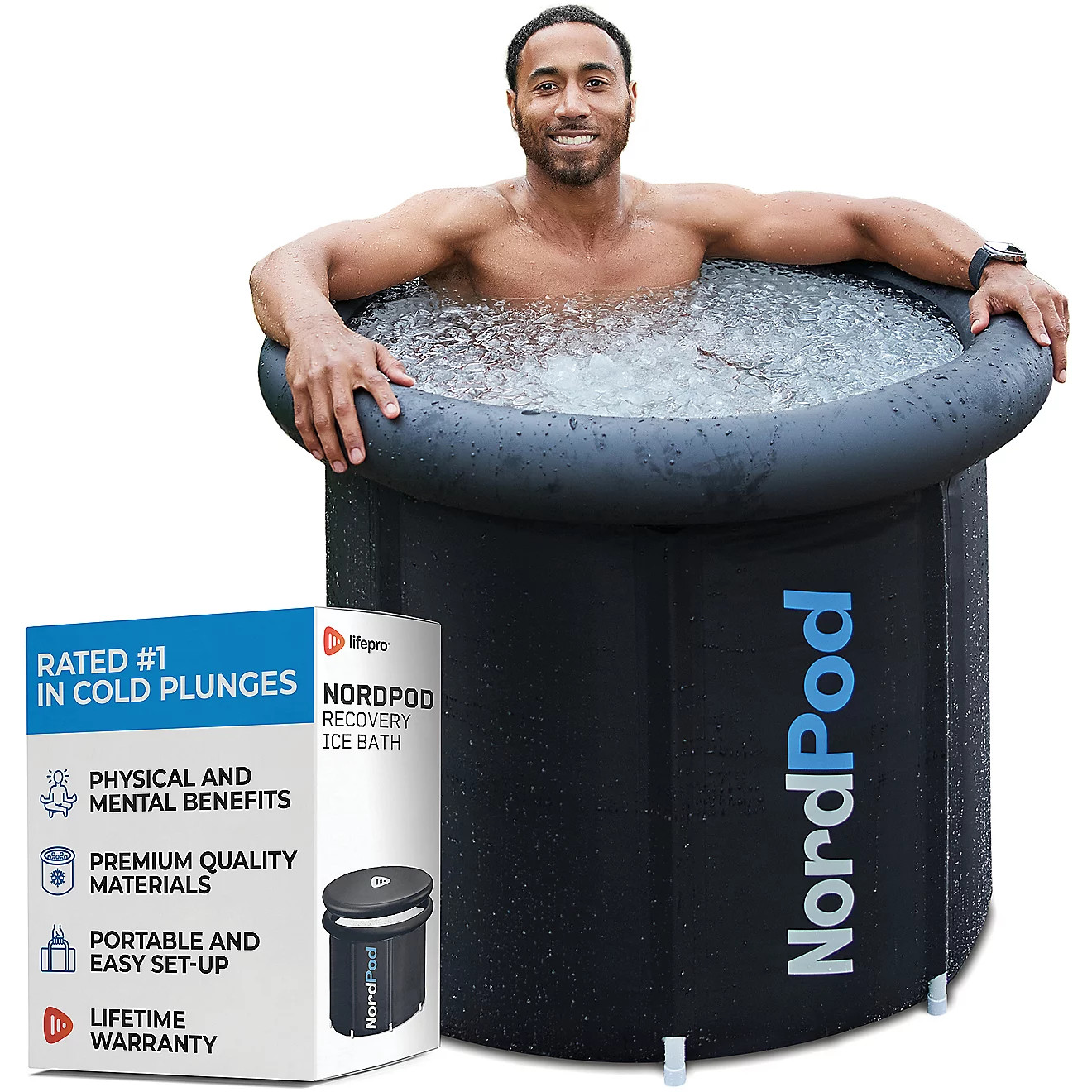 Lifepro NordPod Portable Recovery Ice Bath | Academy Sports + Outdoors