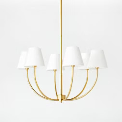6-Light Ceiling Chandelier Brass - Threshold™ designed with Studio McGee | Target