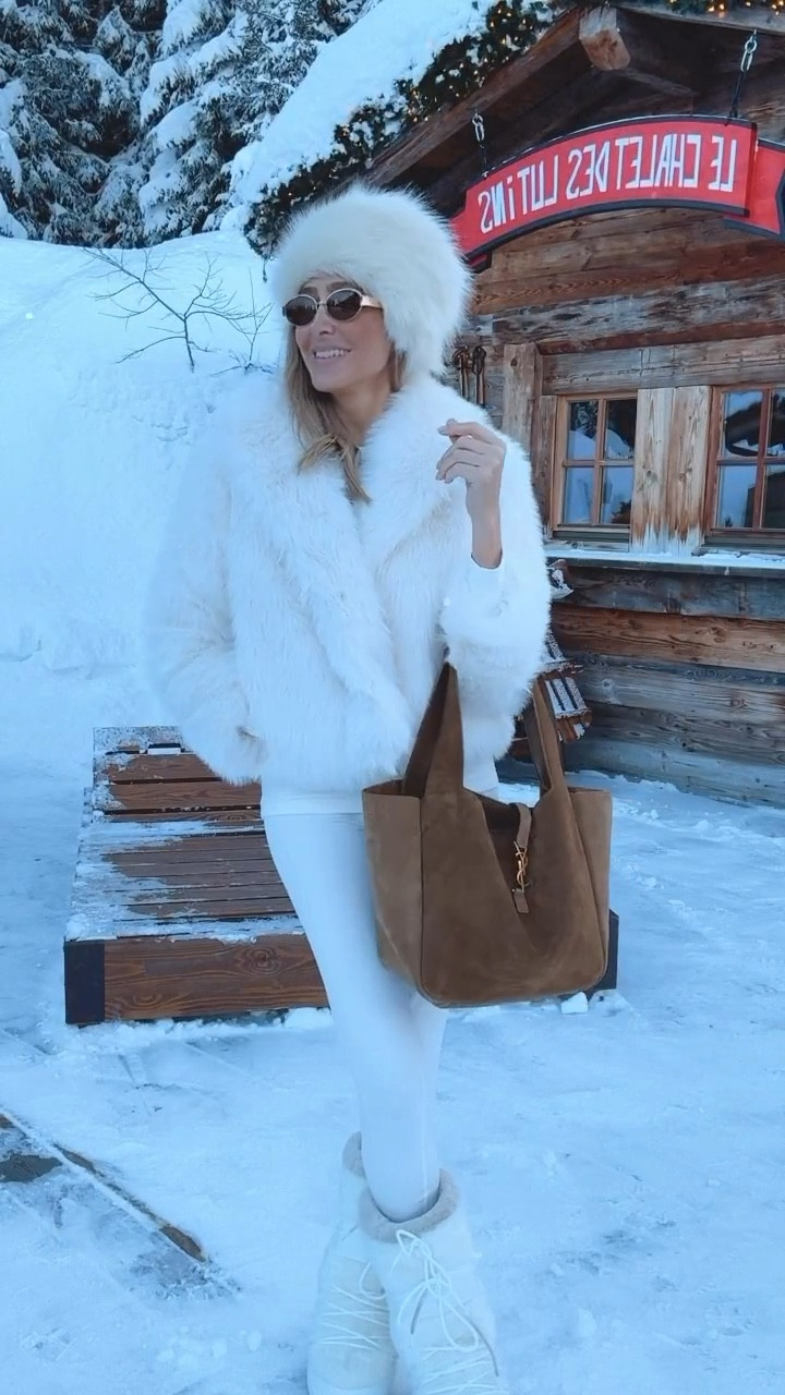 French Alpes snow outfits wore last year! Beautiful all white winter outfit. Fits true to size and I’m wearing size small
Snow outfit 
Winter outfit 
Fur coat 
Faux coat 


#LTKootd #LTKU #LTKSeasonal