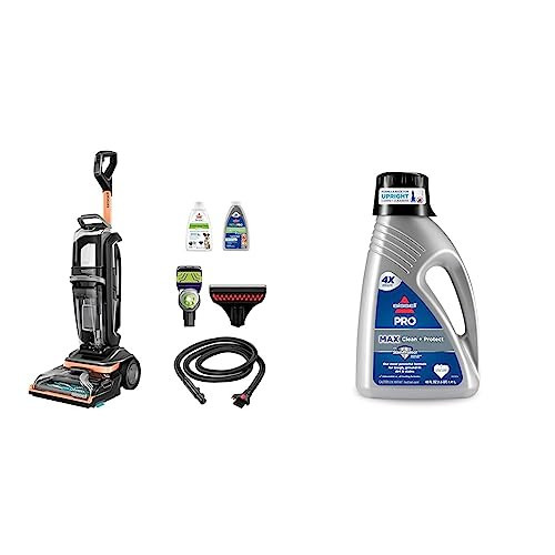 Bundle of BISSELL Revolution HydroSteam Pet Carpet Cleaner, 3432 + Bissell Deep Clean Pro 4X Deep Cleaning Concentrated Carpet Shampoo, 48 ounces, 78H63 | Amazon (US)