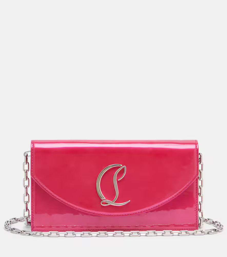 Christian Louboutin Clutch Loubi54 aus Lackleder | Mytheresa (DACH)