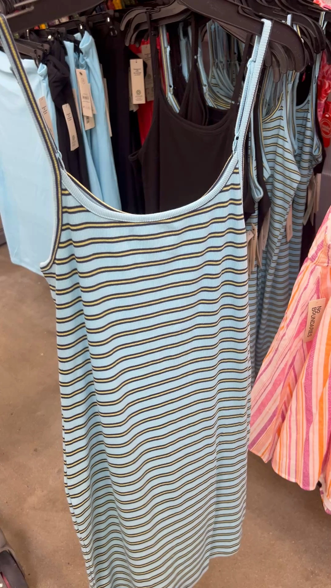 uhm how is this dress under $7??

The cutest spaghetti strap dress- also comes in all black.