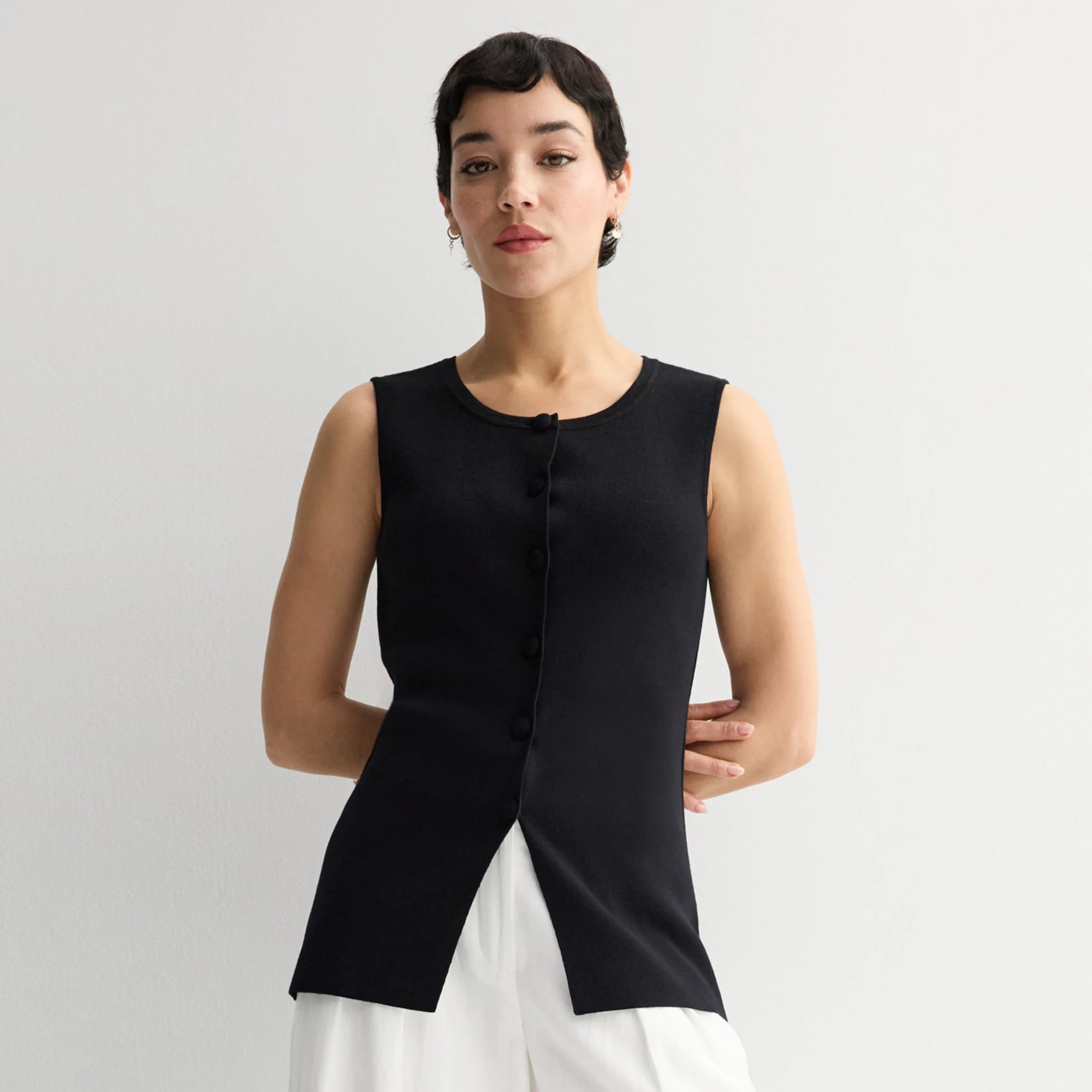 Women's Nine West Crewneck Sweater Vest | Kohl's