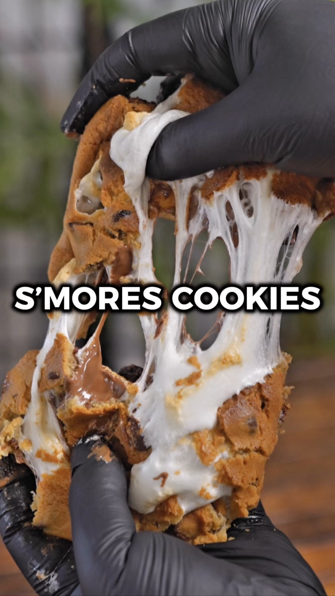 These s'mores cookies are ridiculously good. Graham cracker on the bottom, chocolate and marshmallows in the middle, and cookie dough baked right on top. All in the air fryer 🤯

They're perfect for when you want that summer camping vibe wherever you go. Fair warning though, let them cool for about 30 minutes before you try to pick them up. They're going to be very soft and hard to handle right out of the air fryer. You can absolutely eat them before that, but expect it to be a little messy!

Would you try it? Let me know in the comments what you think if you do! 🙌

INGREDIENTS
1 graham cracker (split in half)
1 Hershey's chocolate bar (split in half)
8 marshmallows (4 per cookie)
2/3 cup cookie dough (1/3 cup per cookie)

INSTRUCTIONS
1️⃣ Split your graham cracker and Hershey's chocolate bar in half.
2️⃣ Place the graham cracker halves in your air fryer. Layer the chocolate halves on top, followed by 4 marshmallows each, and finally 1/3 cup cookie dough each, flattened into a disk shape.
3️⃣ Air fry at 350°F for 10 minutes or until golden brown on top and the marshmallows have melted.
4️⃣ Transfer to a rack and let them cool for about 30 minutes before handling.
5️⃣ Enjoy!

#LTKfoodie #LTKHome