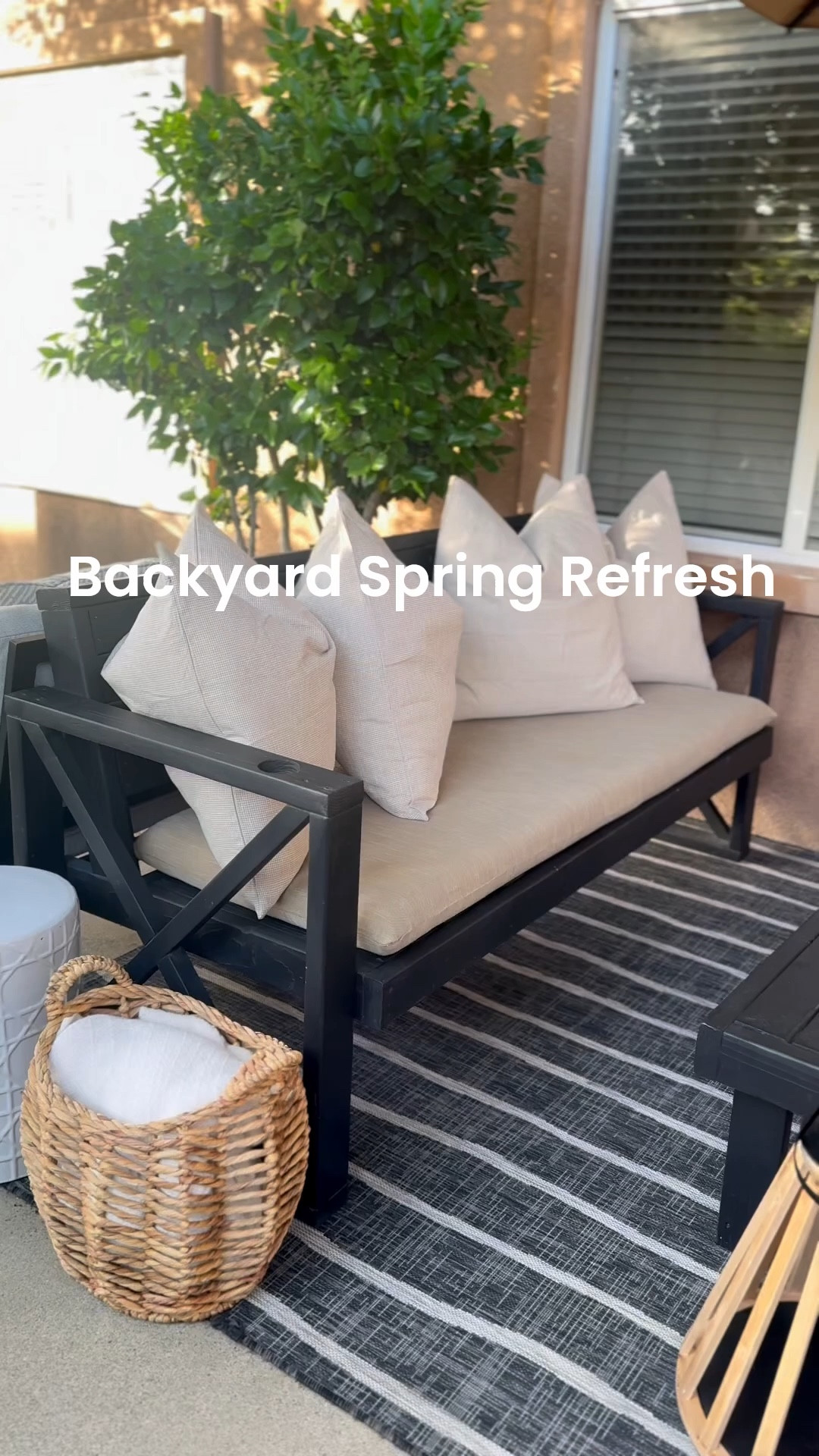 A little backyard refresh from last spring. Outdoor spaces don’t need a full makeover — sometimes it’s just updating a few pieces and adding fresh layers to make everything feel new again. I linked similar pieces here in my LTK

#LTKHome #LTKOver40 #LTKSeasonal
