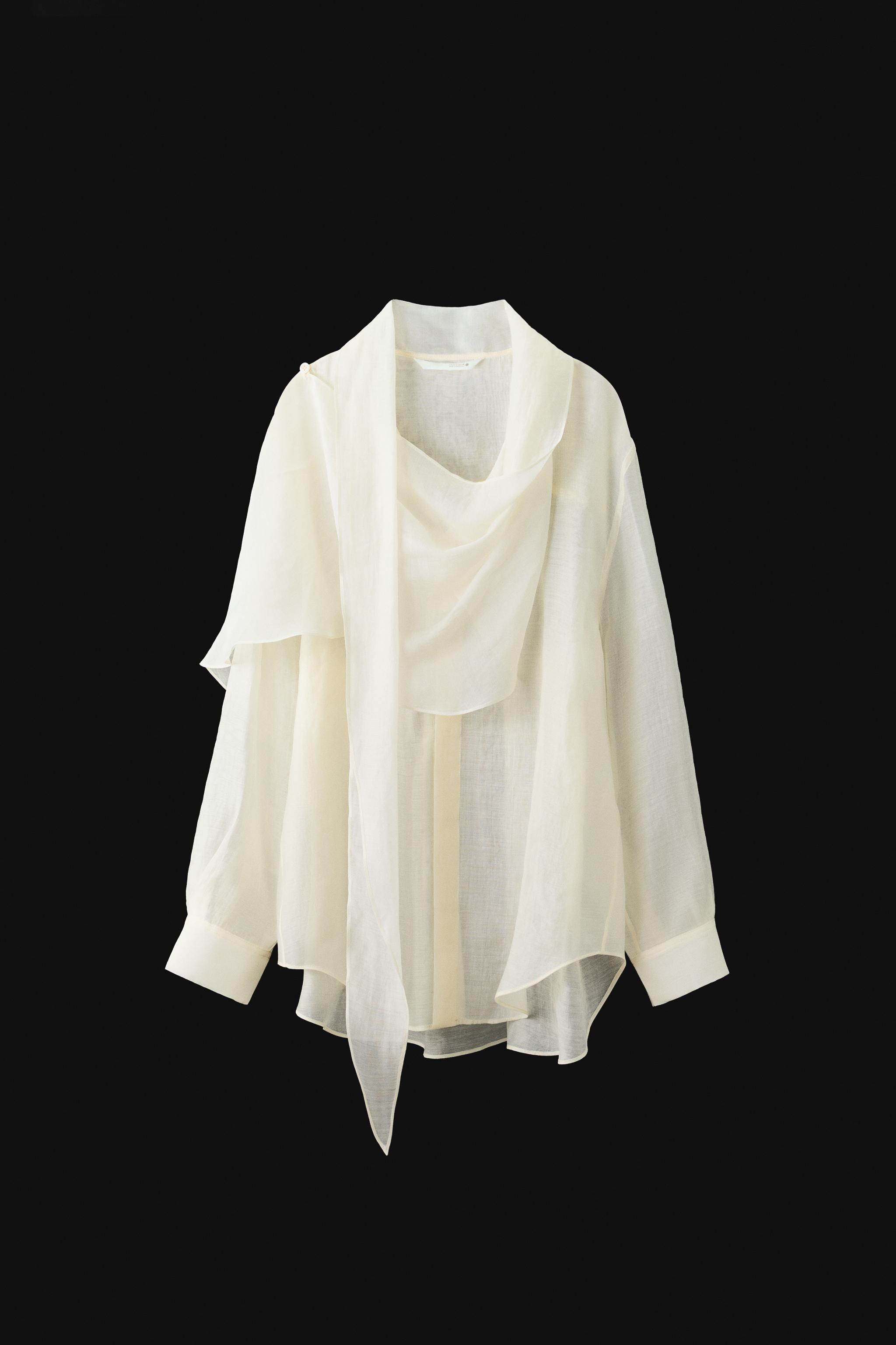 ZW COLLECTION HANDKERCHIEF SHIRT | Zara UK