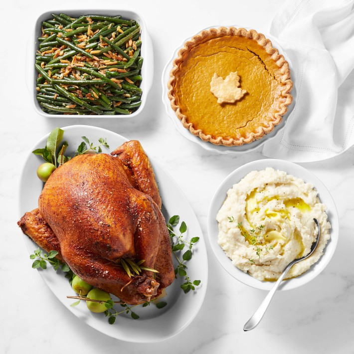 Williams Sonoma Complete Thanksgiving Free-Range Turkey Dinner, Serves 8 | Williams-Sonoma