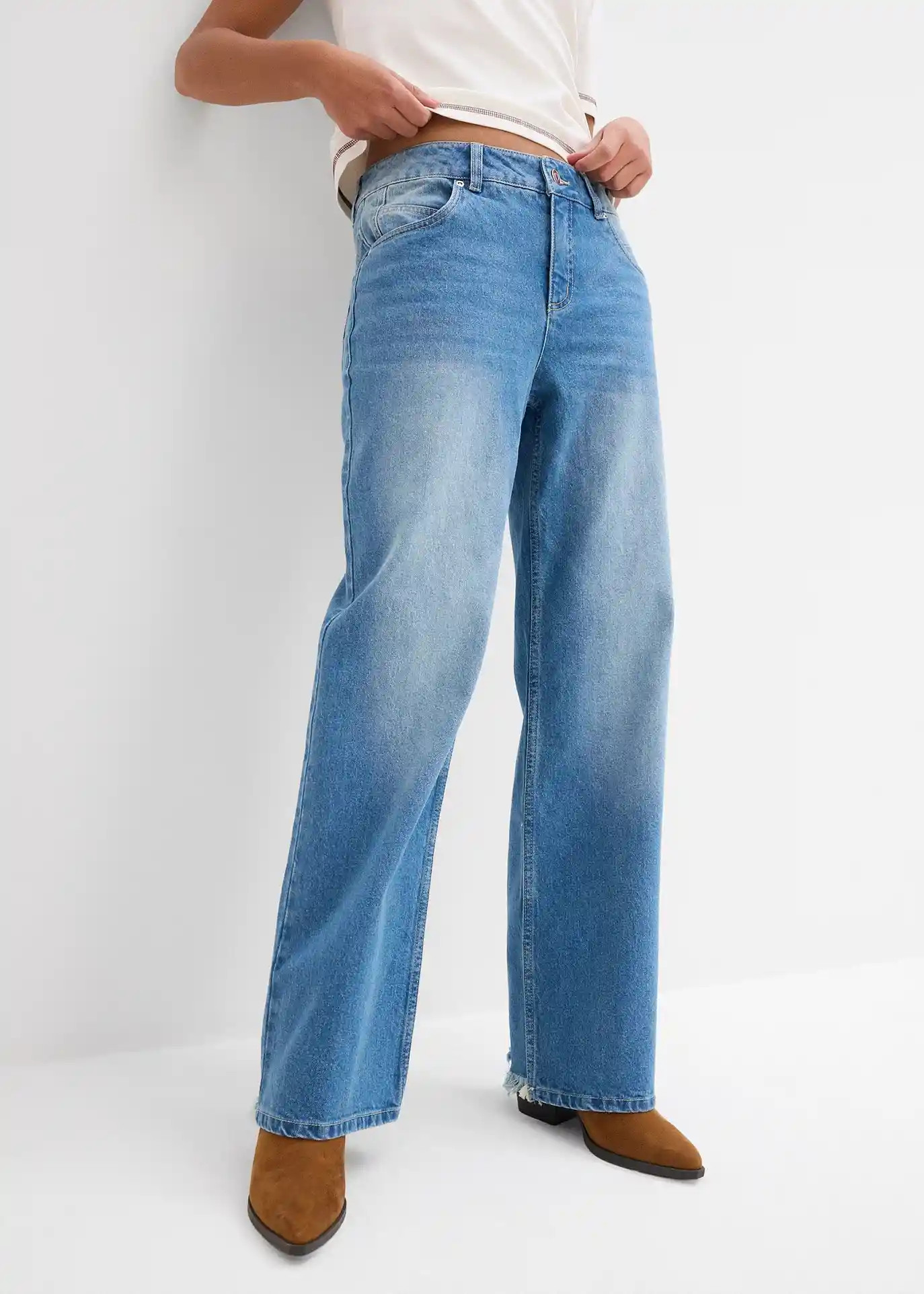 Jeans straight, vita media, Regular | Bonprix IT
