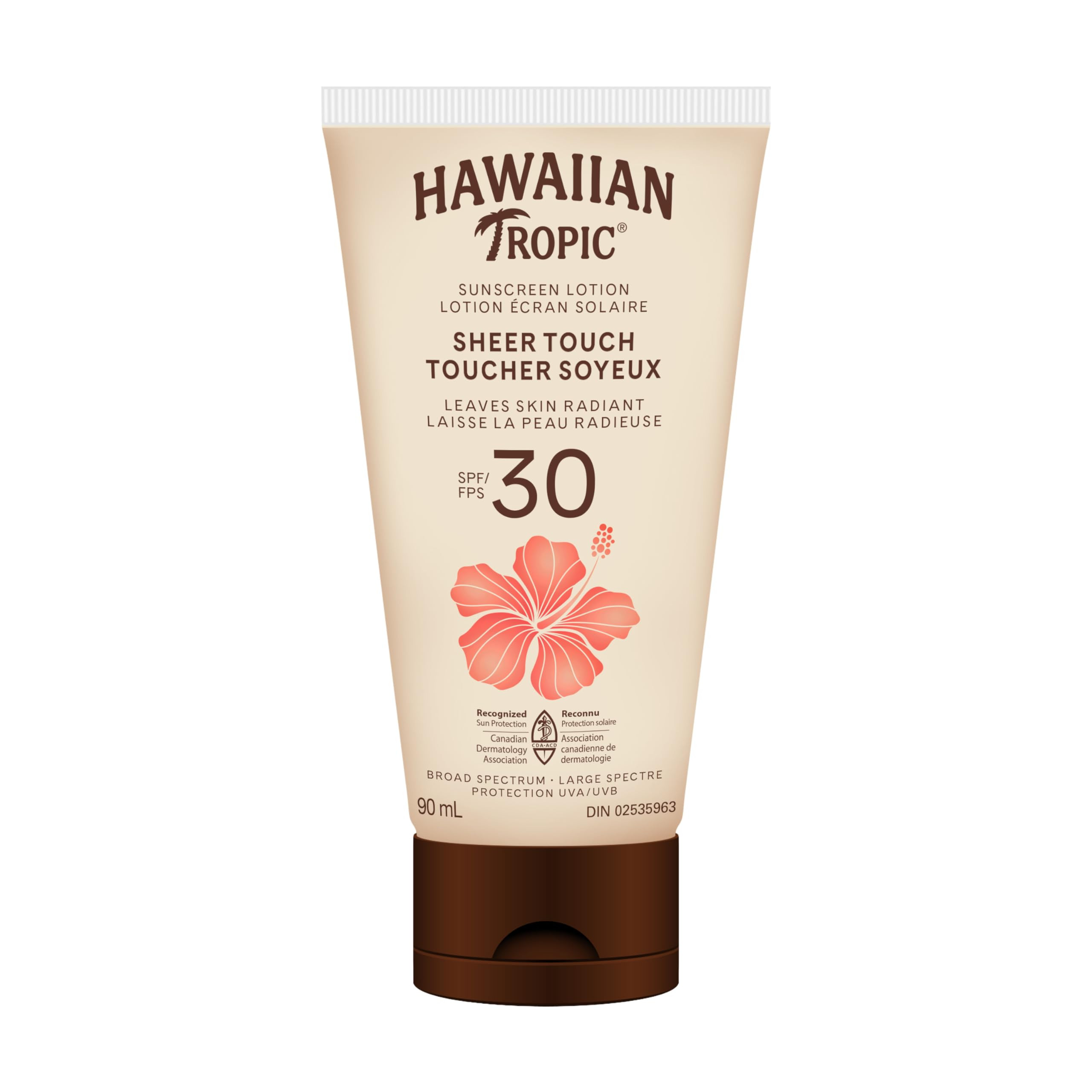 Hawaiian Tropic Sheer Touch Ultra Radiance Sunscreen Lotion, SPF 30, 90mL | Amazon (CA)