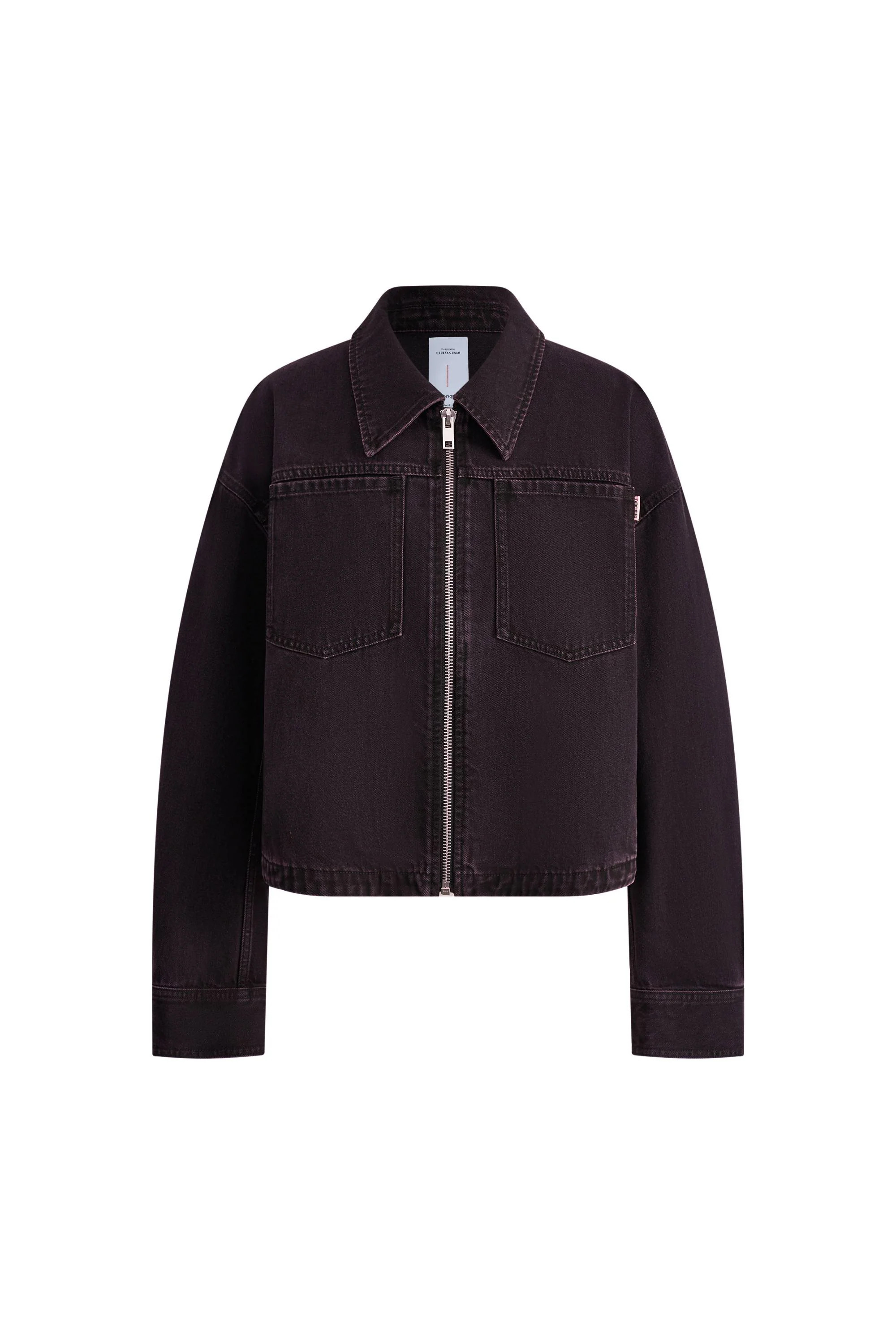 Pike Boxy Cut Jacket in Cotton Denim | Fabrique