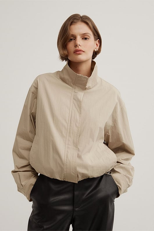 Funnel Zip Through Jacket | Witchery (AU)