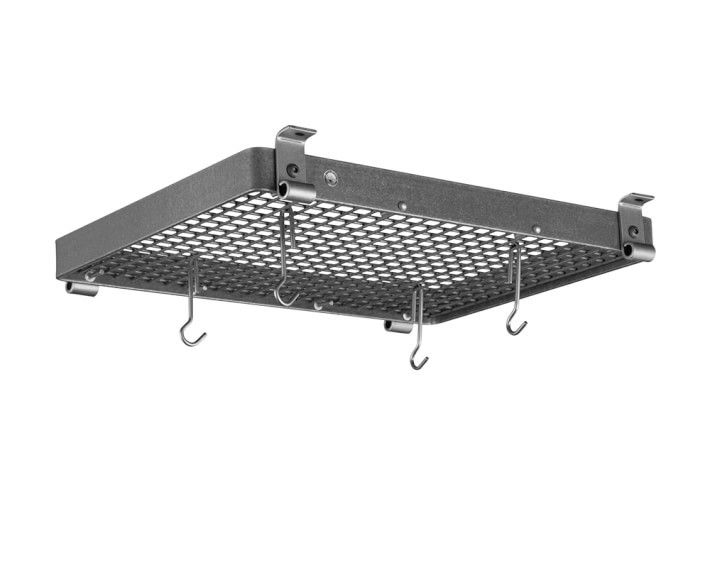 Enclume Flush-Mounted Rectangular Ceiling Pot Rack | Williams-Sonoma