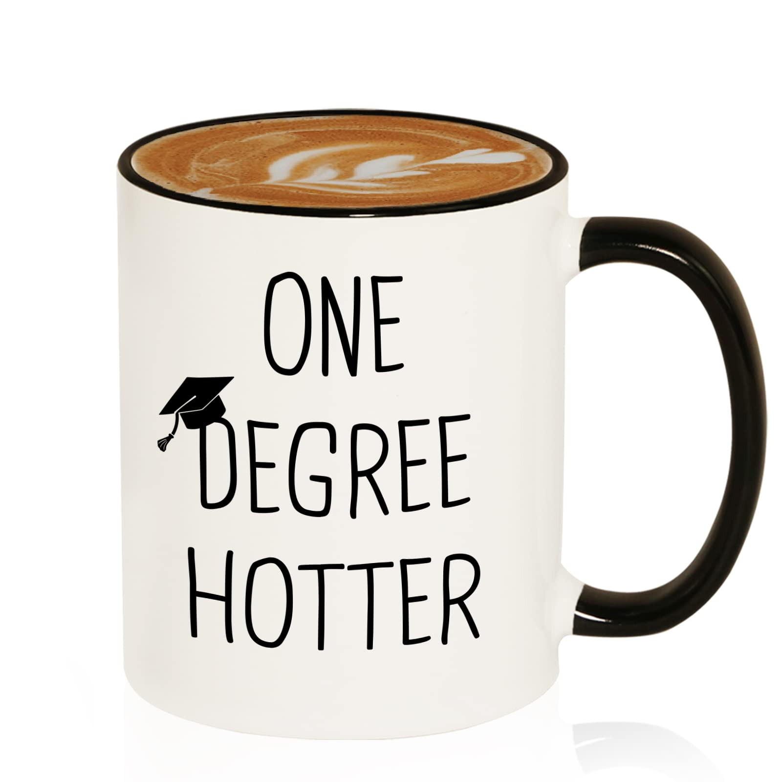Graduation Gifts for Her, Him - 11oz Ceramic One Degree Hotter Mug - 2025 Funny College, Master, ... | Amazon (US)