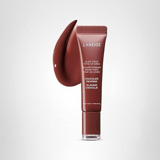 LANEIGE Glaze Craze Tinted Lip Serum: Hydrating Lip Serum for Glossy, Nourished Lips with Plumpin... | Amazon (US)