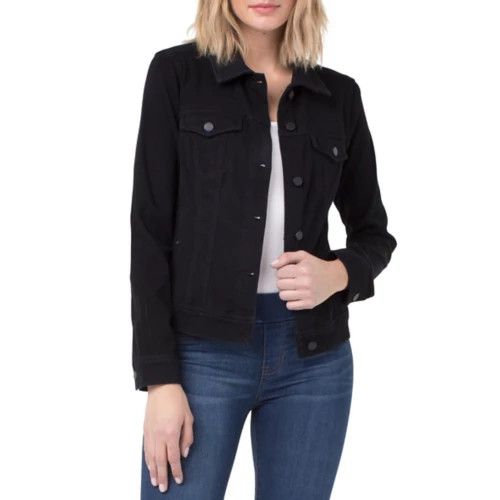 Women's Liverpool Los Angeles Classic Powerflex Denim Jacket | Scheels Sports