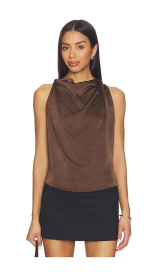 HEARTLOOM Remonia Top in Brown. - size M | Revolve Clothing (Global)