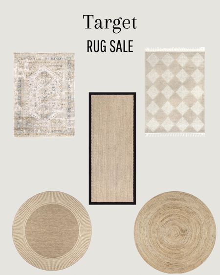 Target rug sale! 

#LTKsalealert #LTKhome #LTKSeasonal