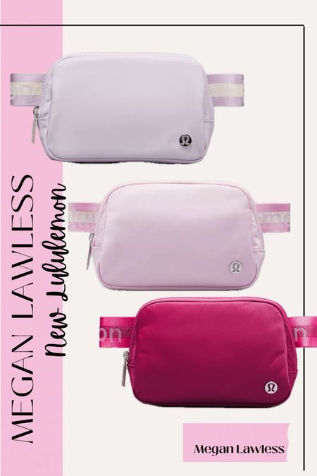 Lululemon, belt bag, summer belt bag, pink, purple, tween, teen, girls accessories, birthday gift, travel 

#LTKActive #LTKTravel #LTKItBag