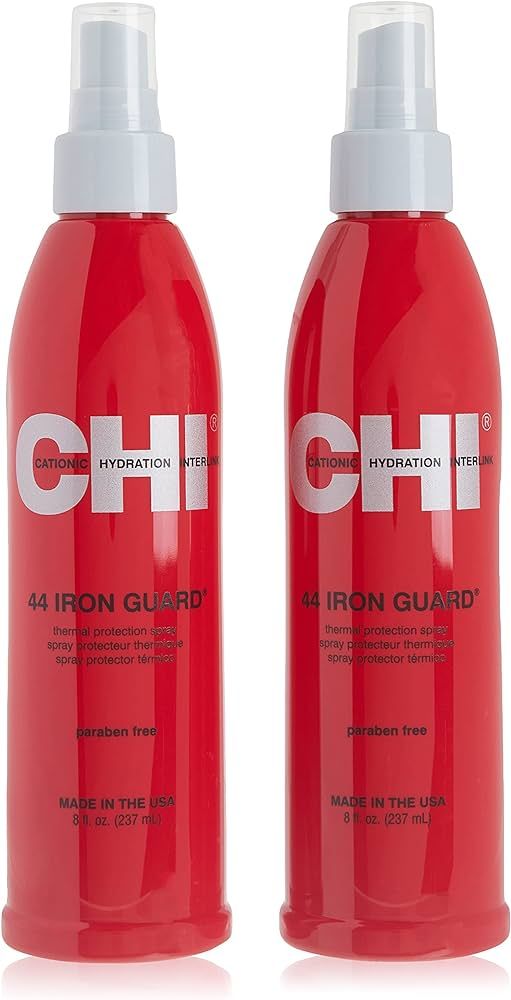 CHI 44 Iron Guard Thermal Protection Spray, Gray, 8 Oz, 2 Pack | Amazon (US)