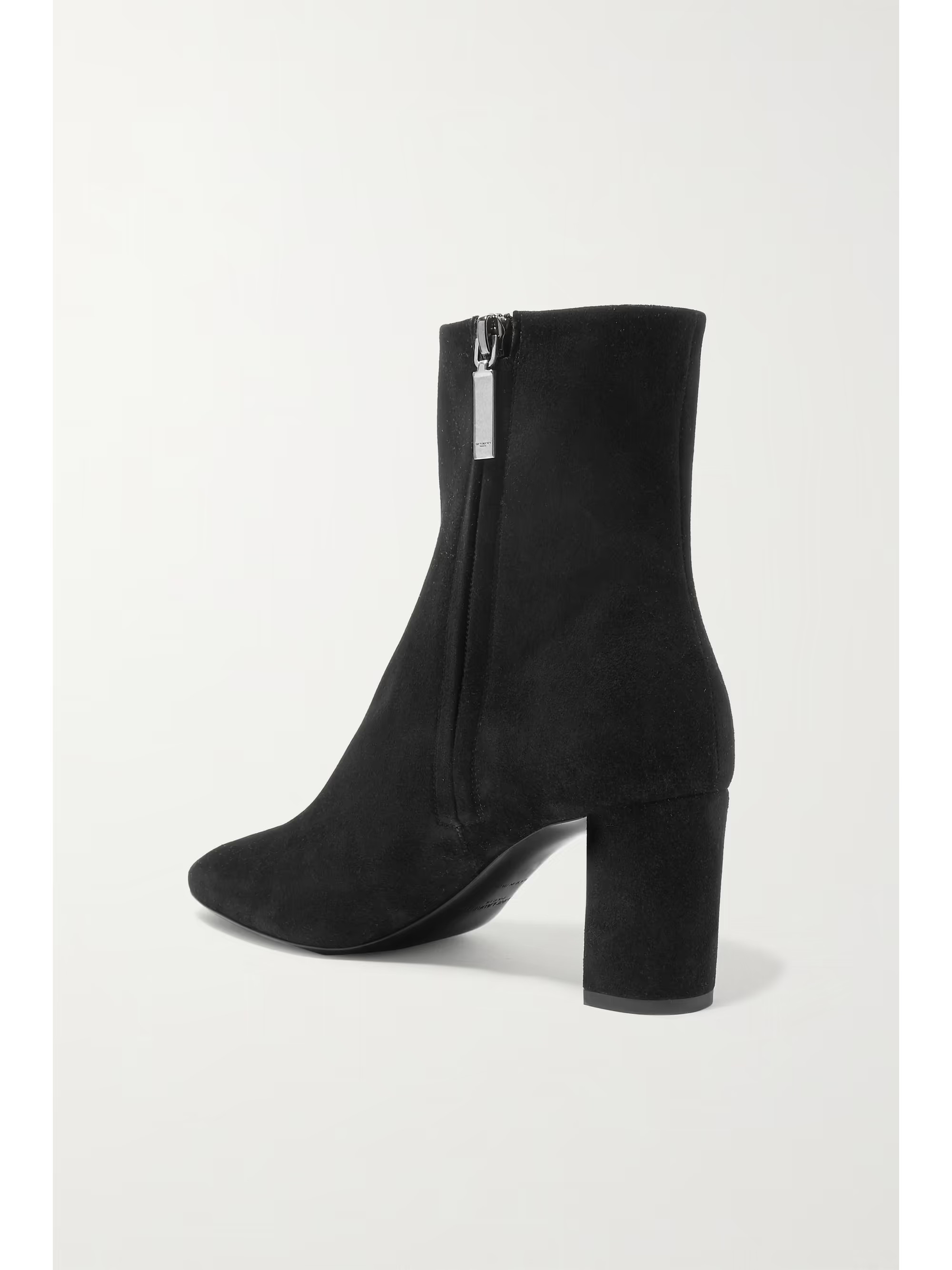 SAINT LAURENT Lou suede ankle boots | NET-A-PORTER | NET-A-PORTER (US)