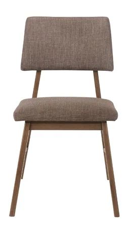 Desdemona Upholstered Side Chair in Pebble Brown | Wayfair North America