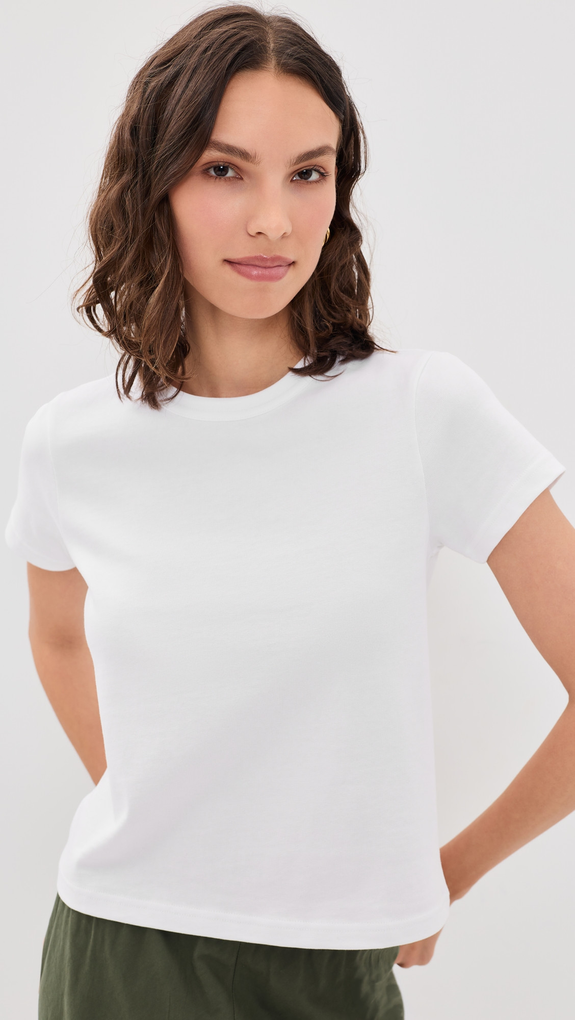 RAILS Girlfriend Tee White M | Shopbop