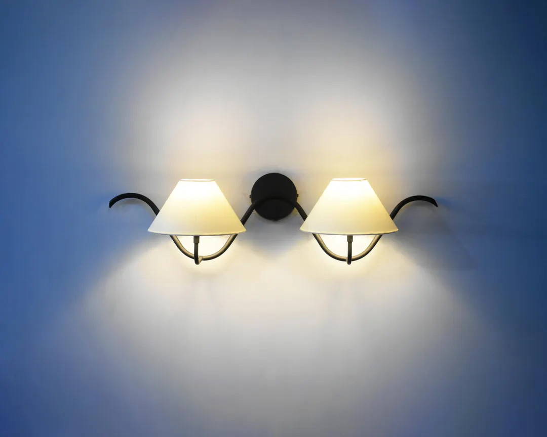 Bedroom Wall Sconces Light Luxury Lighting Double Wall Sconce With Shade Vanity Wall Light Kitche... | Etsy (US)