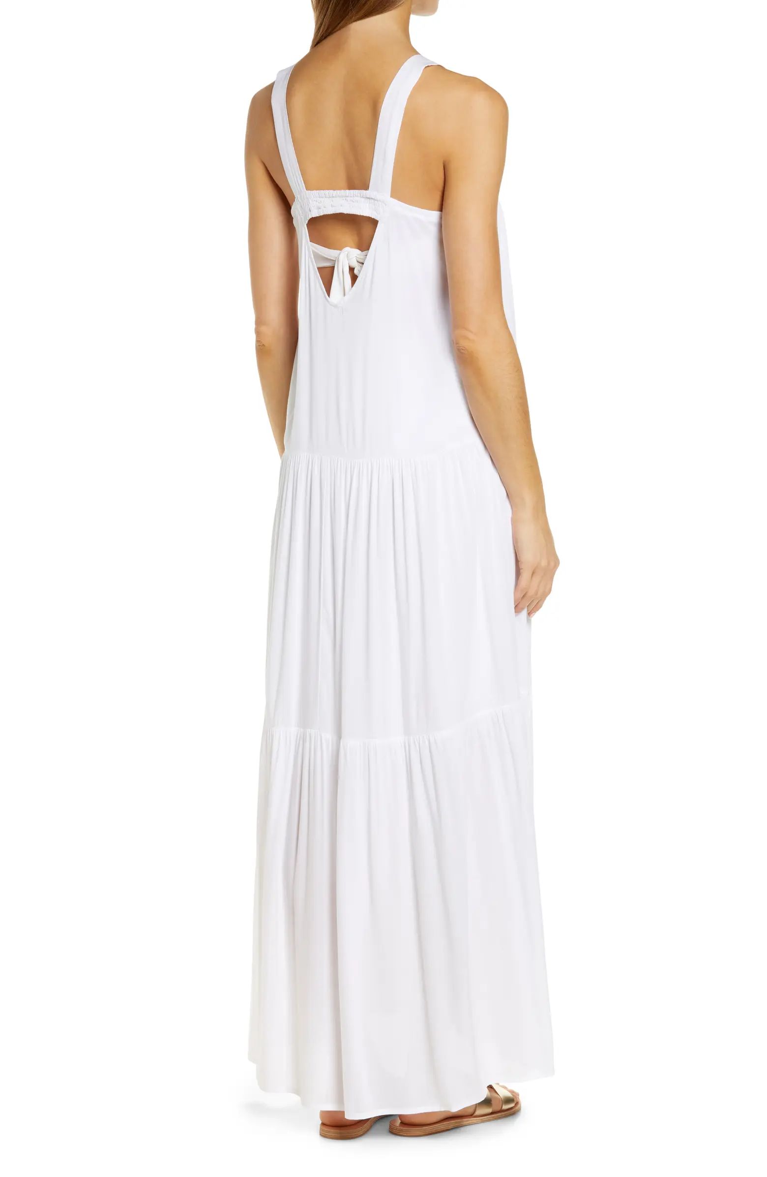 Tiered Cover-Up Maxi Dress | Nordstrom
