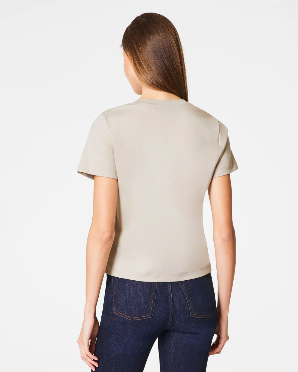 SPANX® Cotton Crewneck Tee | Spanx