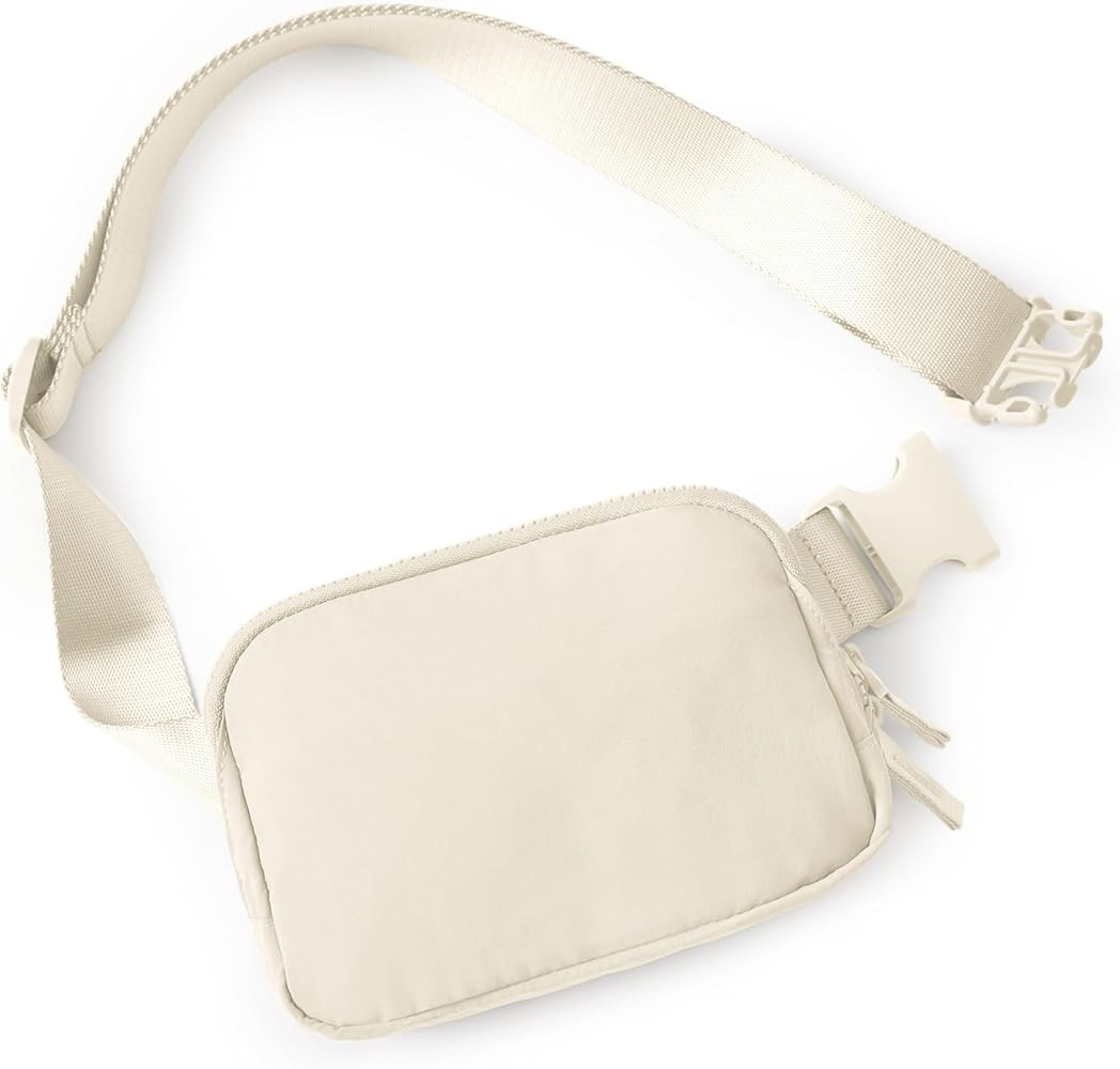 ODODOS Unisex Mini Belt Bag with Adjustable Strap Small Fanny Pack for Workout Running Traveling ... | Amazon (US)