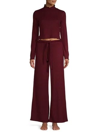 Attitude Unknown Women?s Tie Neck Woven Top | Walmart (US)