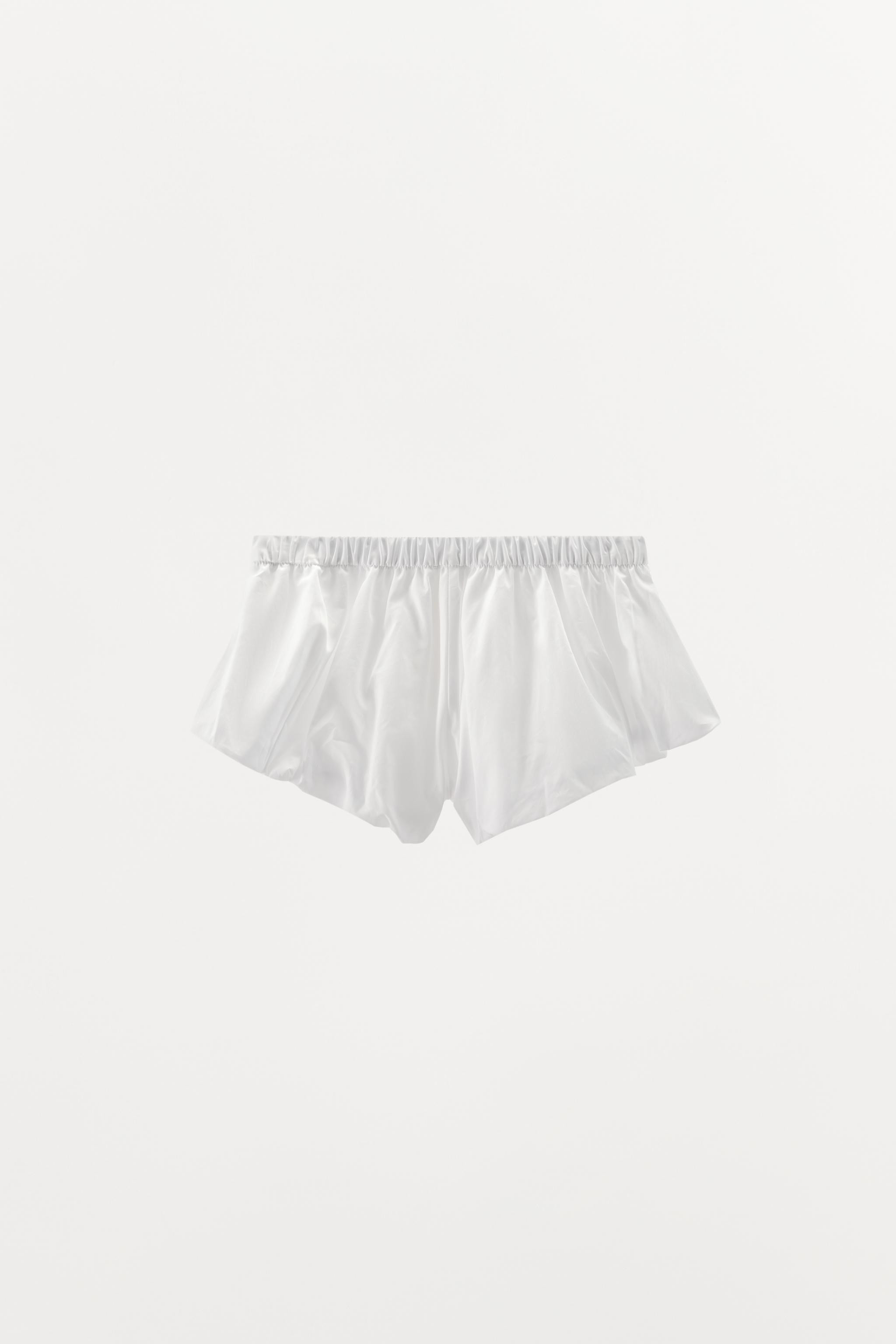 PUFF POPLIN SHORTS | Zara US