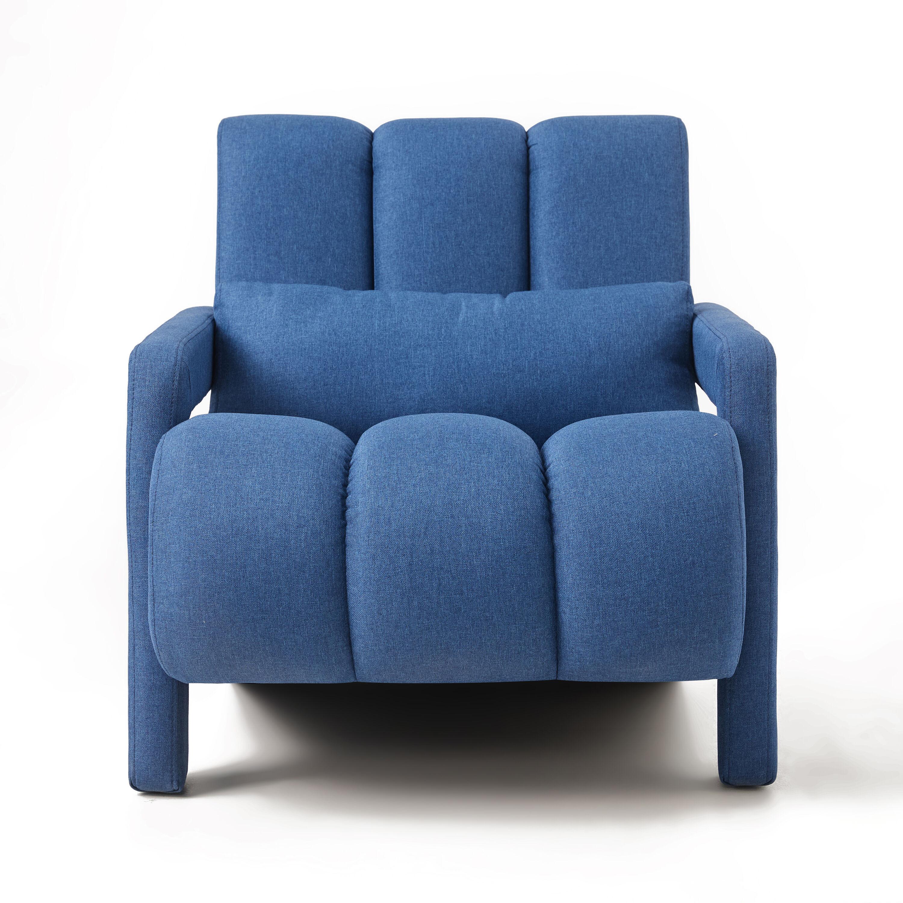 Best Selling Home Decor 27.5-in W Modern Navy Blue Accent Armchair one_size | 319764 | Lowe's