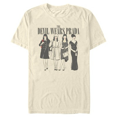 Mens The Devil Wears Prada Iconic Andy Looks T Shirt - Off White - Medium | Target