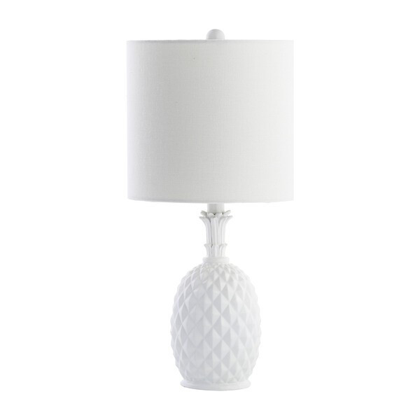 Alanis Table Lamp, White | Maisonette