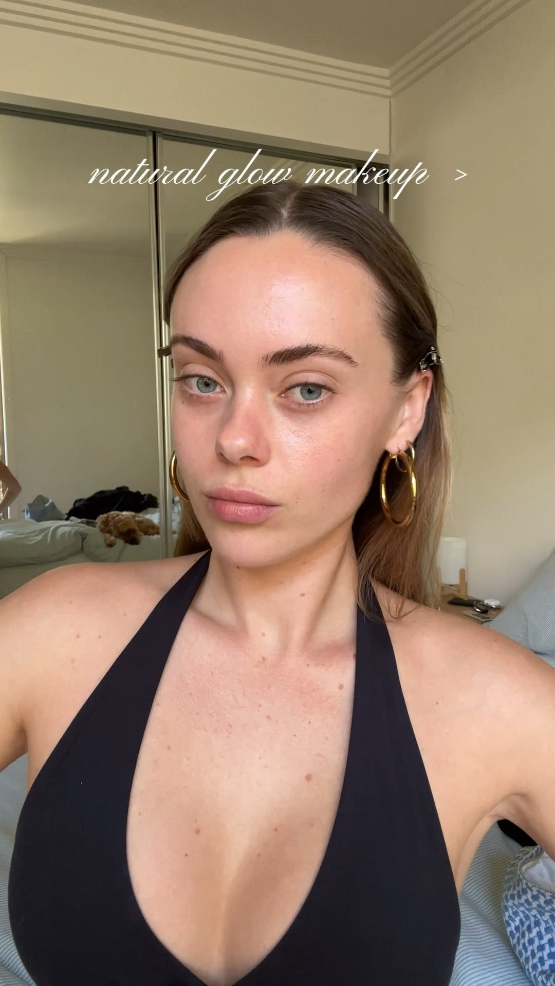 Glowy natural makeup 🫧